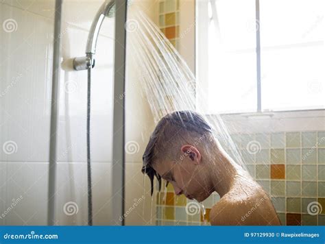 Fathers need to shower with boys and girls beginning at a young age. . Male nude showering